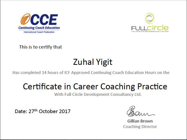 CCE Full Circle Career Coaching Certificate